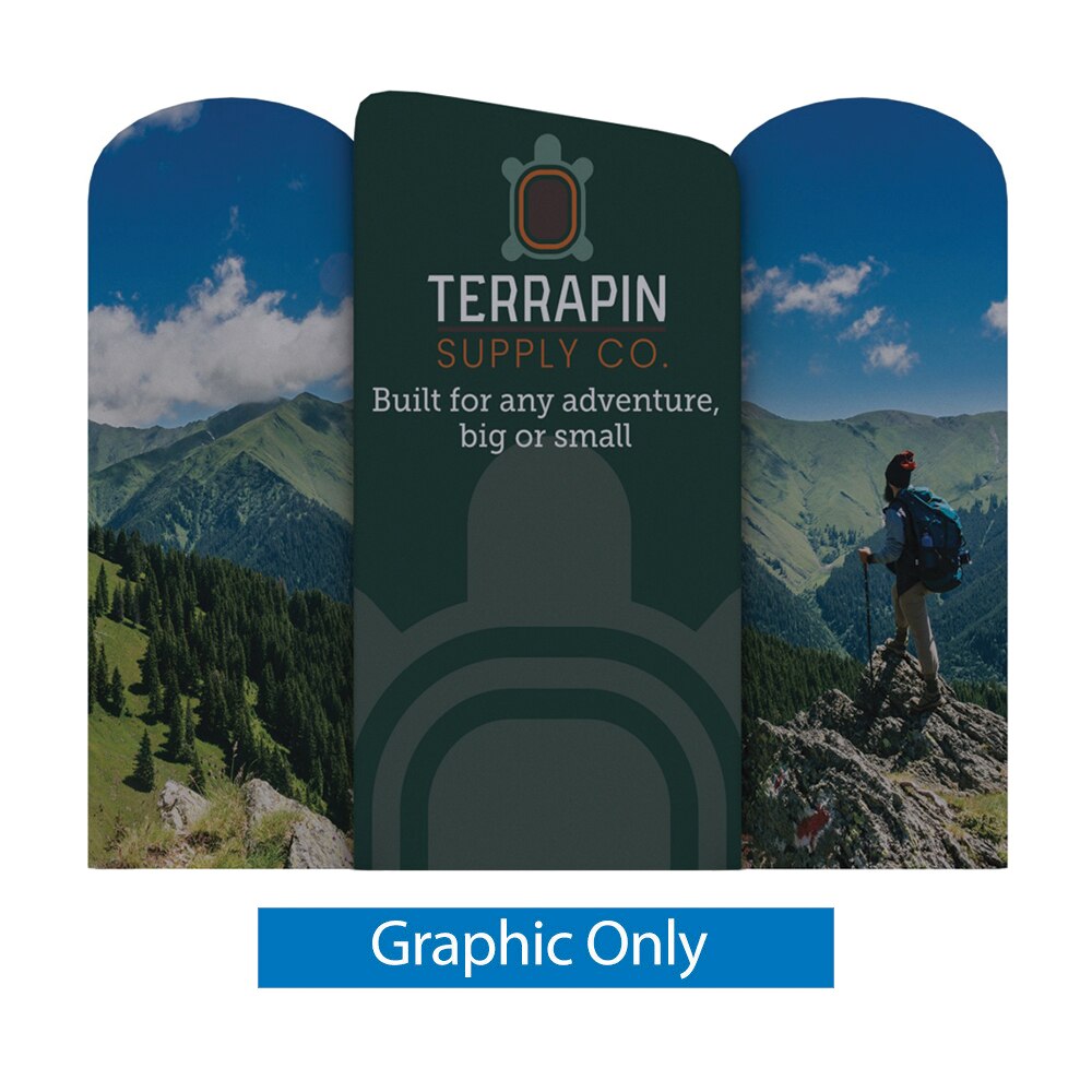 10 ft. Kit E EZ Tube® Connect — Single Sided Graphic Only